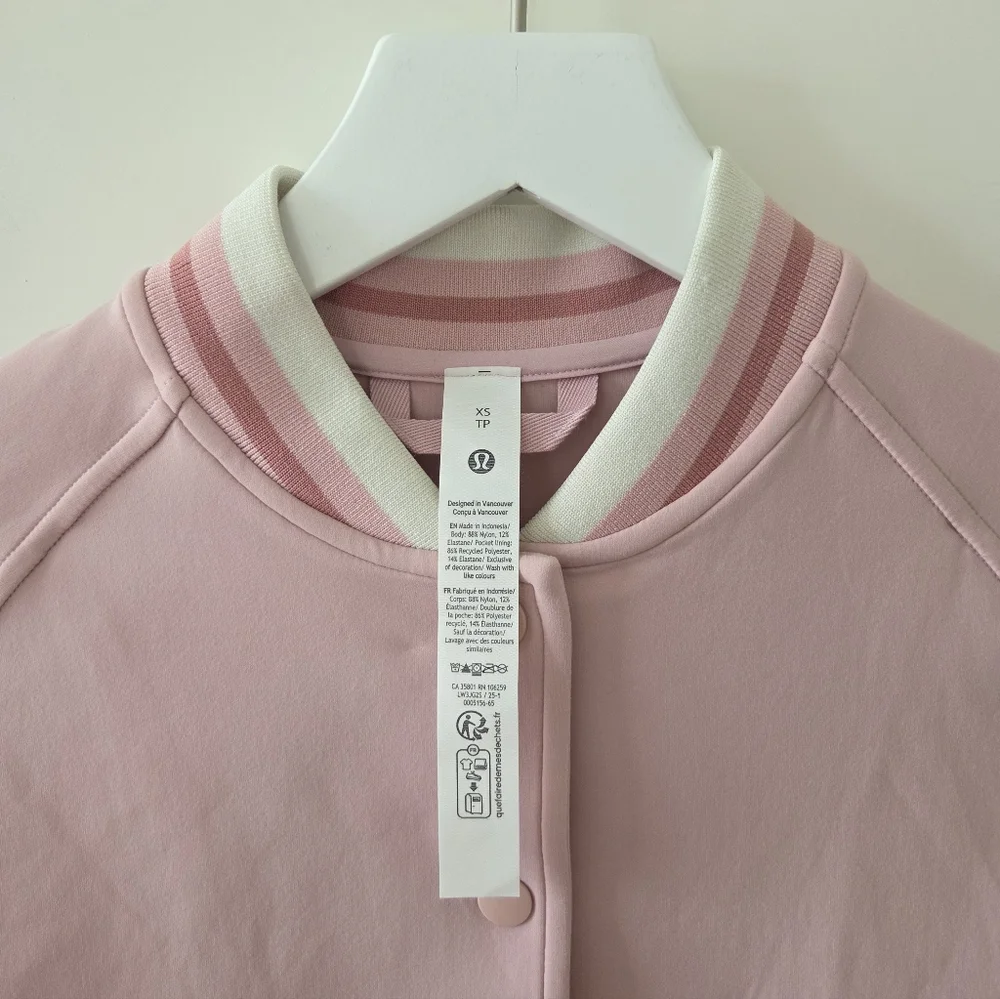 Lululemon Snap-Front Collegiate Jacket - Picture 8 of 9